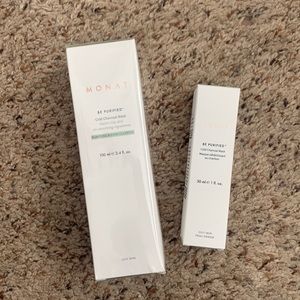 NIB Monat Be Purified Cold Charcoal Mask full size and travel size